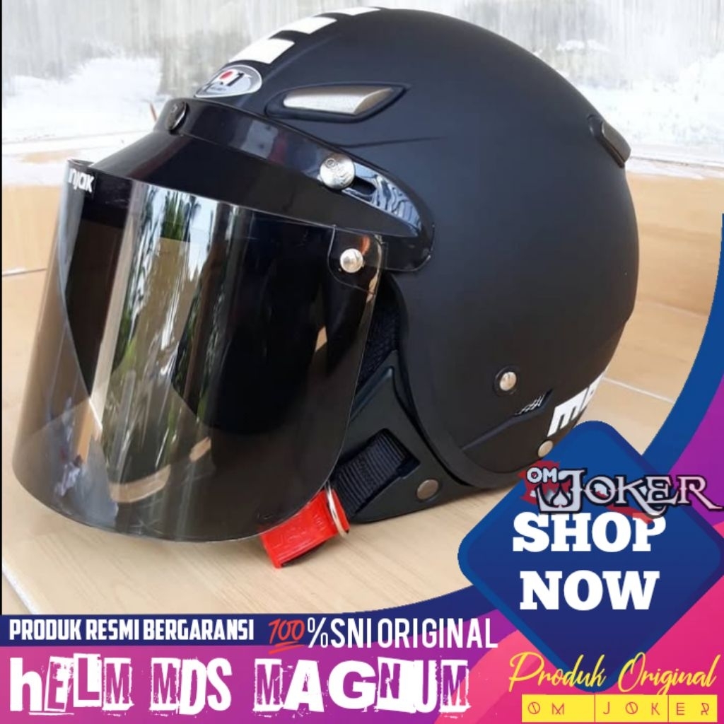 Helm JPN BOGO retro junior SNI original