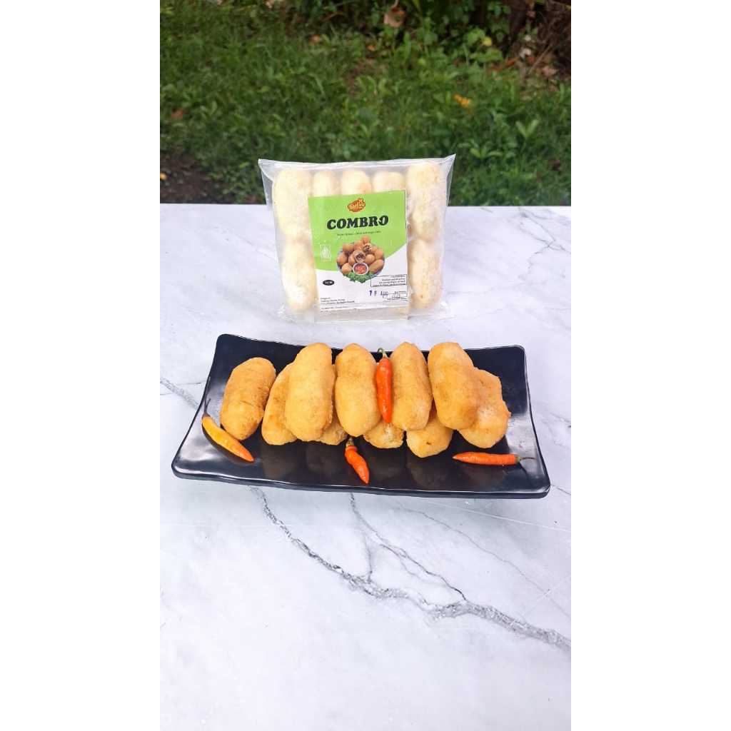 COMBRO SINGKONG ISI ONCOM FROZEN NISOFOOD 10 PCS PER PACK HALAL