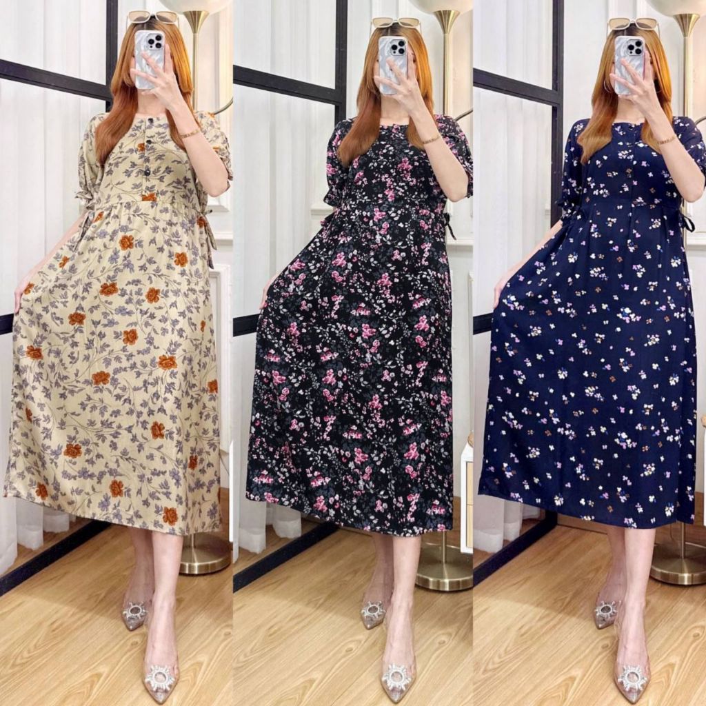 daster cherry rayon premium - daster chibi kekinian - daster rayon premium