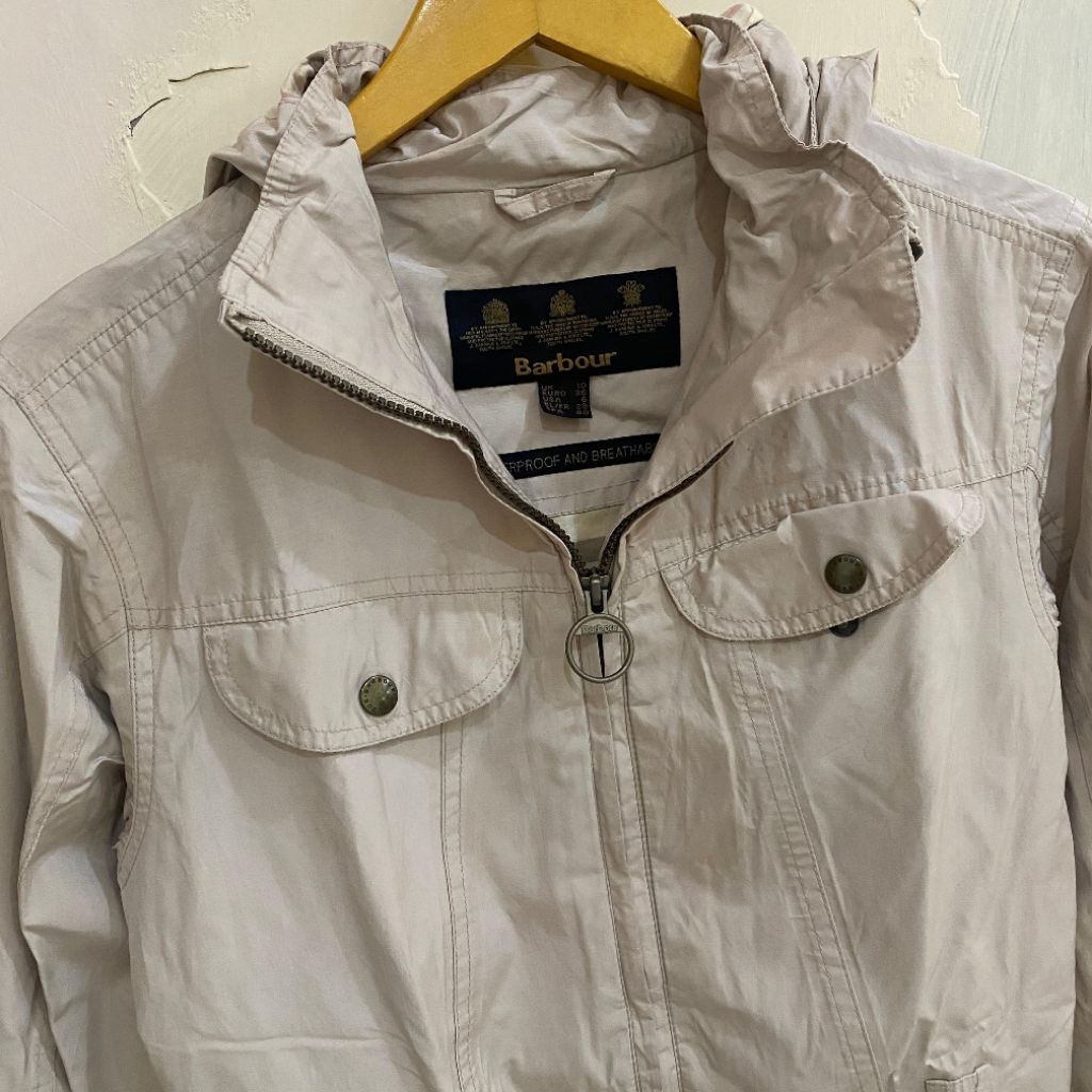 Barbour parka jacket waterproof original second Bekas murah, jual jacket Barbour original murah
