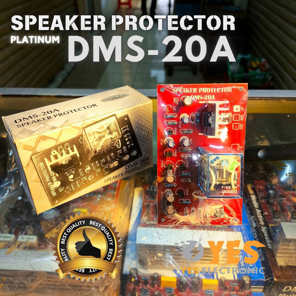 KIT SPEAKER PROTECTOR DMS-20A PLATINUM KIT PROTEK SPEAKER PLATINUM
