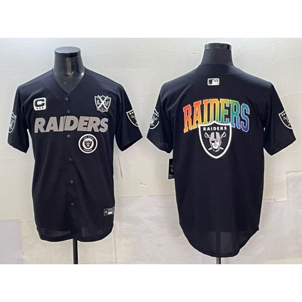 Jersey Collab NFL MLB Las Vegas Raiders