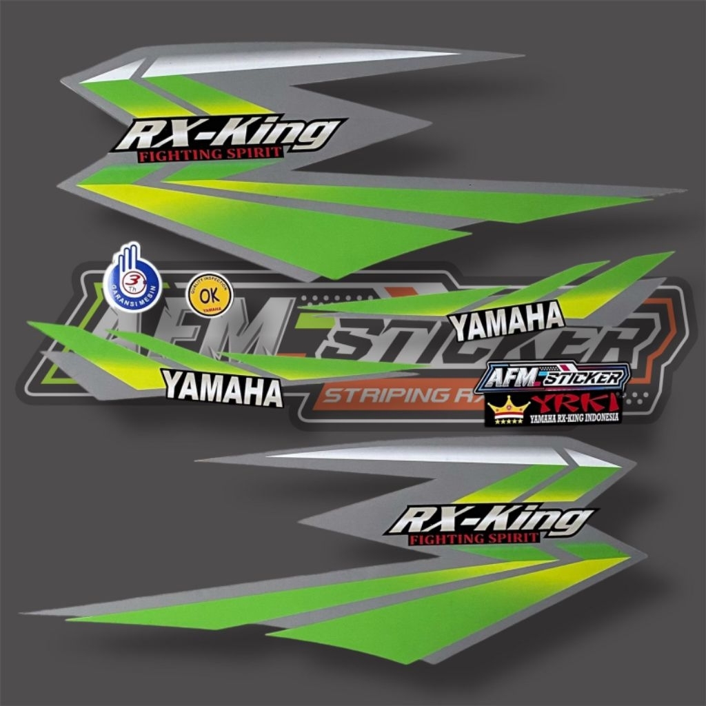 Striping Rx King Transparan || Striping Rx King 2002