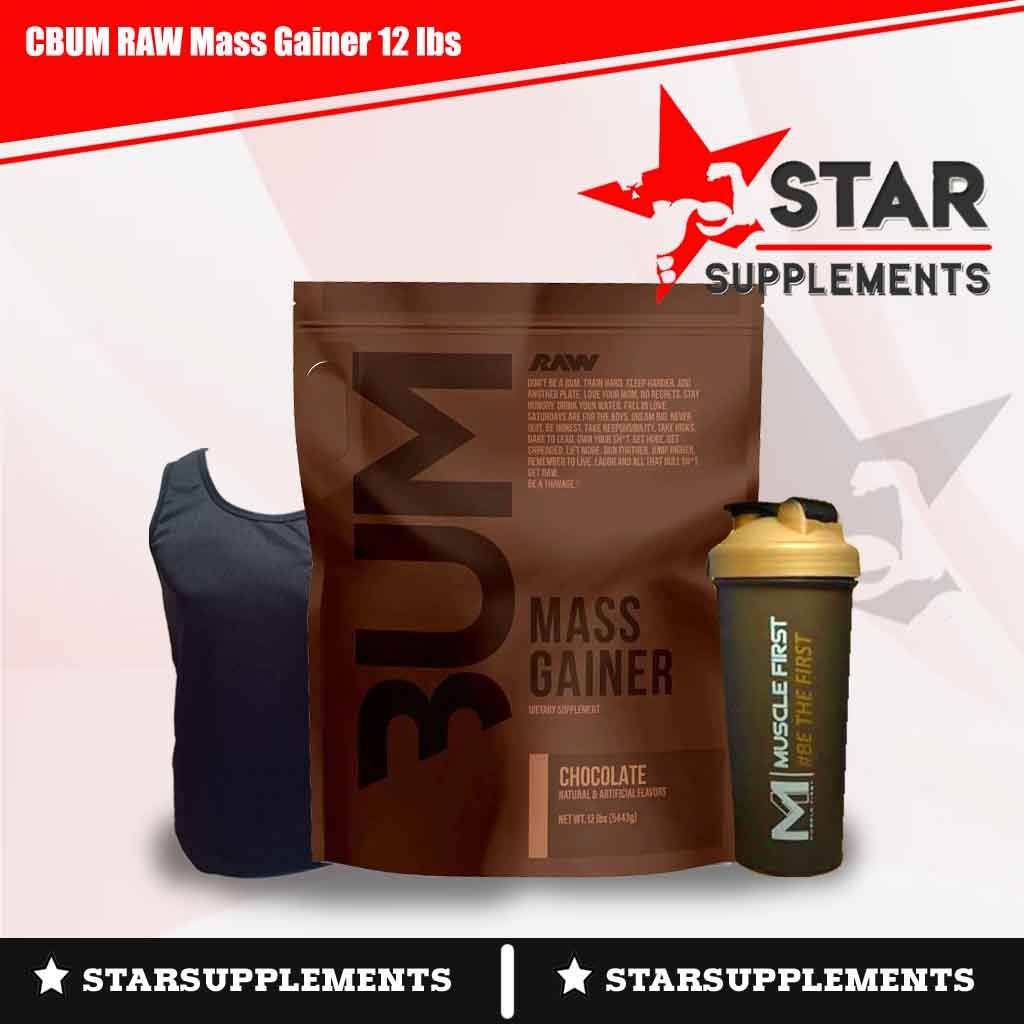 CBUM RAW Mass Gainer 12 LBS / Susu Weight Gainer BPOM