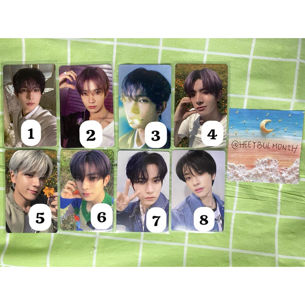 (OFFICIAL) READY STOCK WTS POB PC PHOTOCARD ENHYPEN HEESEUNG JAY JAKE ORANGE BLOOD ALBUM PC WEVERSE 