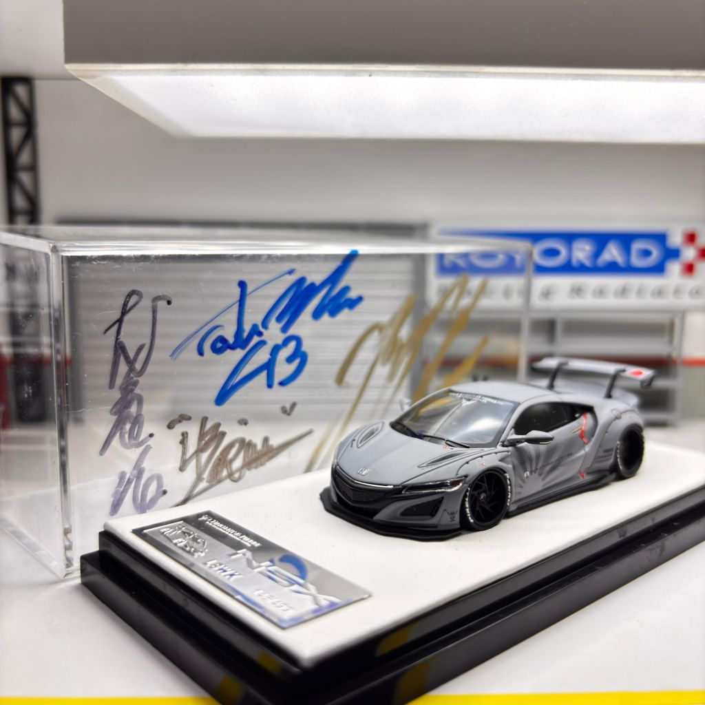 TIMOTHY AND PIERRE LIMITED LBWK ACURA NSX FIGHTER WORKS UNSEALED SIGNED