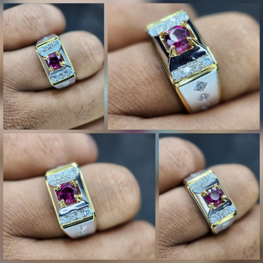 cincin berlian pria mewah edisi spesial