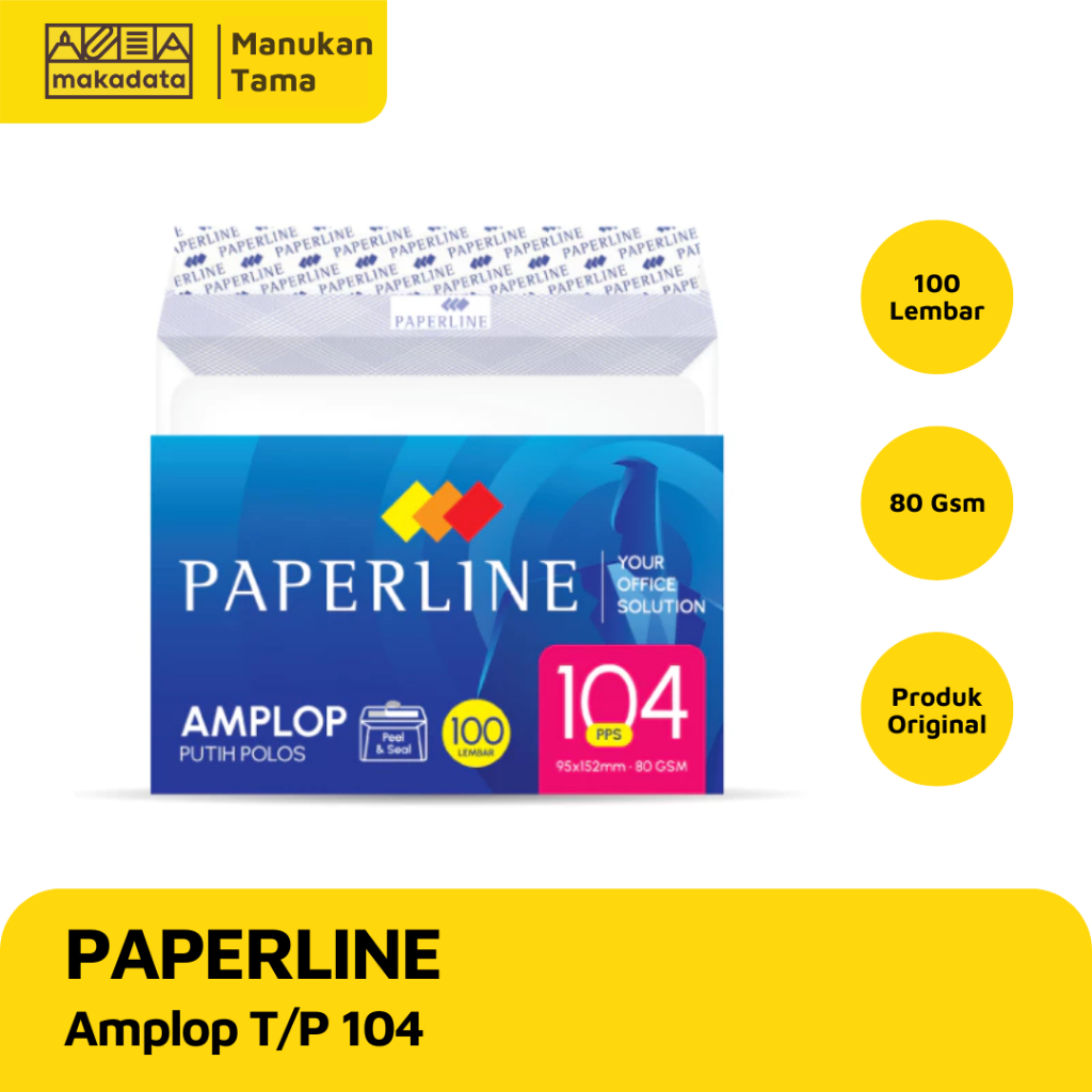 ENVELOPE / AMPLOP PAPERLINE 104 (1 PAK)
