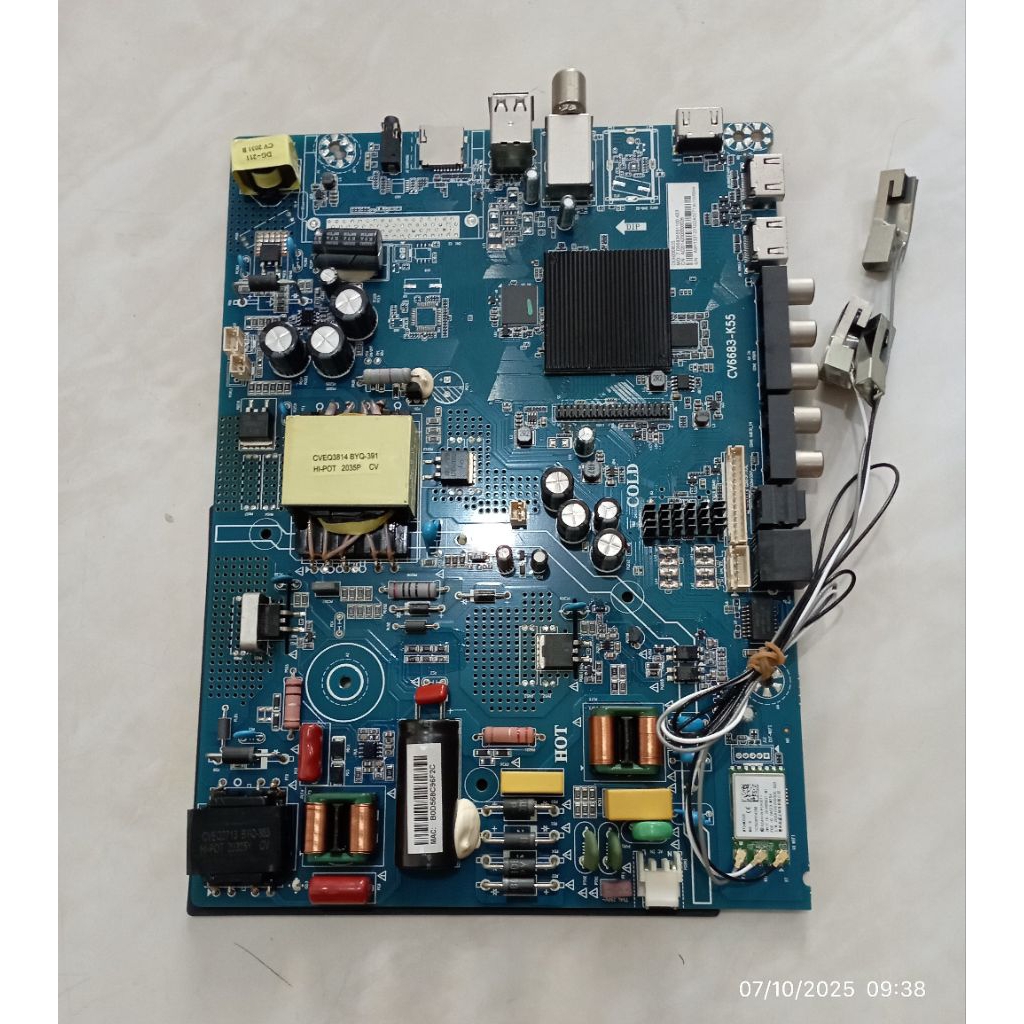MB MOBO MAINBOARD MODULE MESIN TV AQUA LE50AQT6300UA (MB AA50)