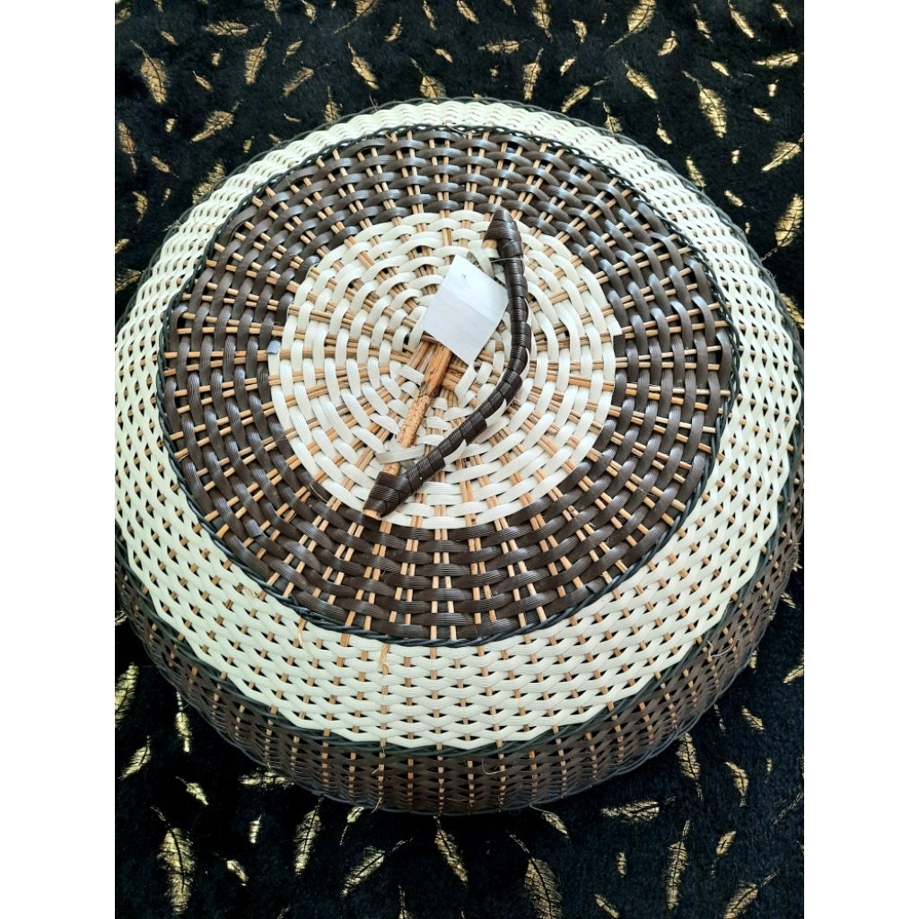 [1PCS] Tudung saji rotan / tudung saji rotan alami? tudung saji minimalis/tudung saji Bulat jumbo