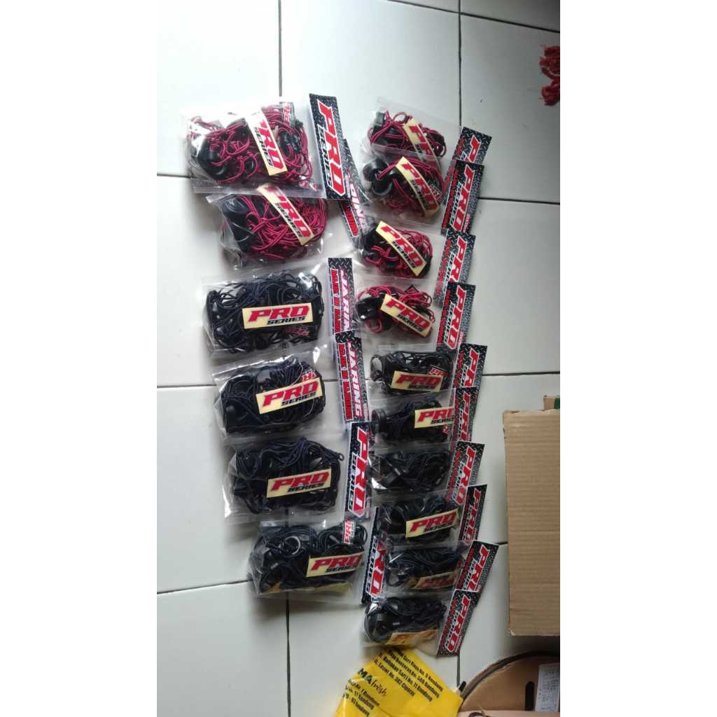 JARING MOTOR TOURING PENGIKAT HELM PENGIKAT BARANG