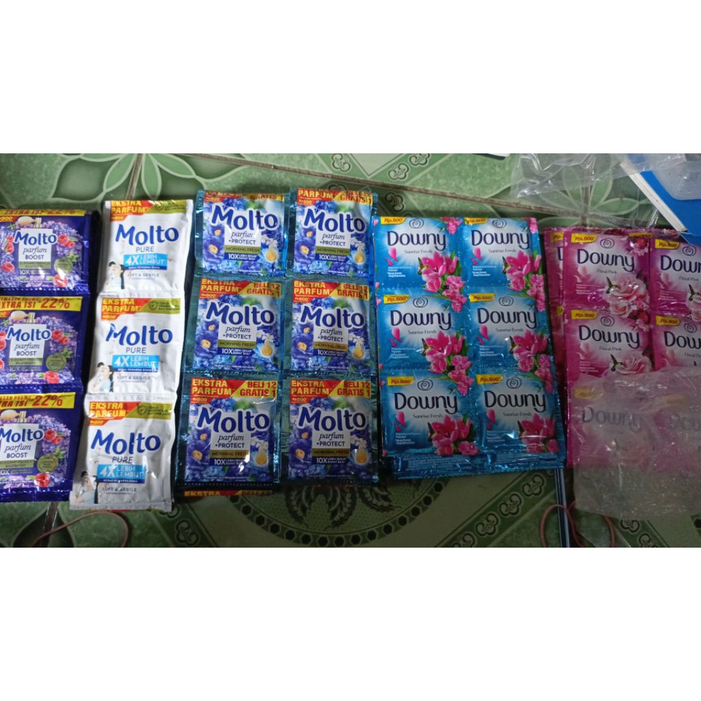 molto rencengan downy rencengan molto pewabgi sachet downy sachet