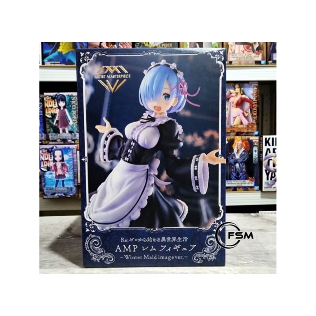 Figure AMP Re:Zero ARTIST MASTERPIECE Rem Winter Maid Image Ver Original BIB