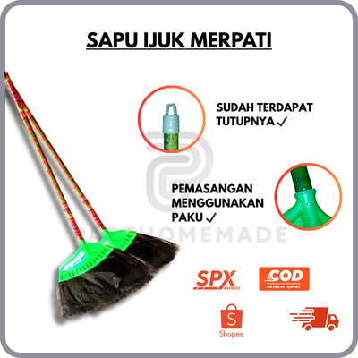 Sapu Lantai Ijuk Sapu Ijuk Lantai Murah Sapu Ijuk Item