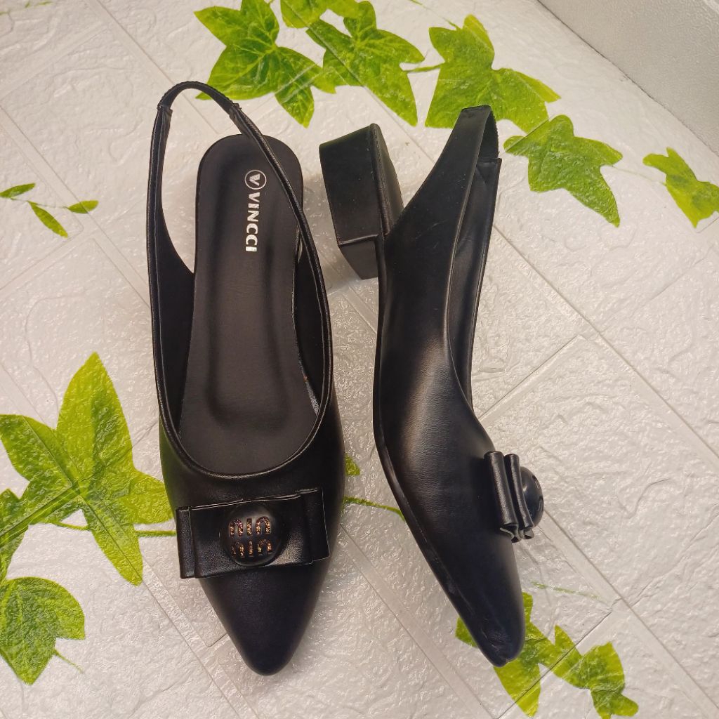sepatu pansus wanita karet belakang terbaru