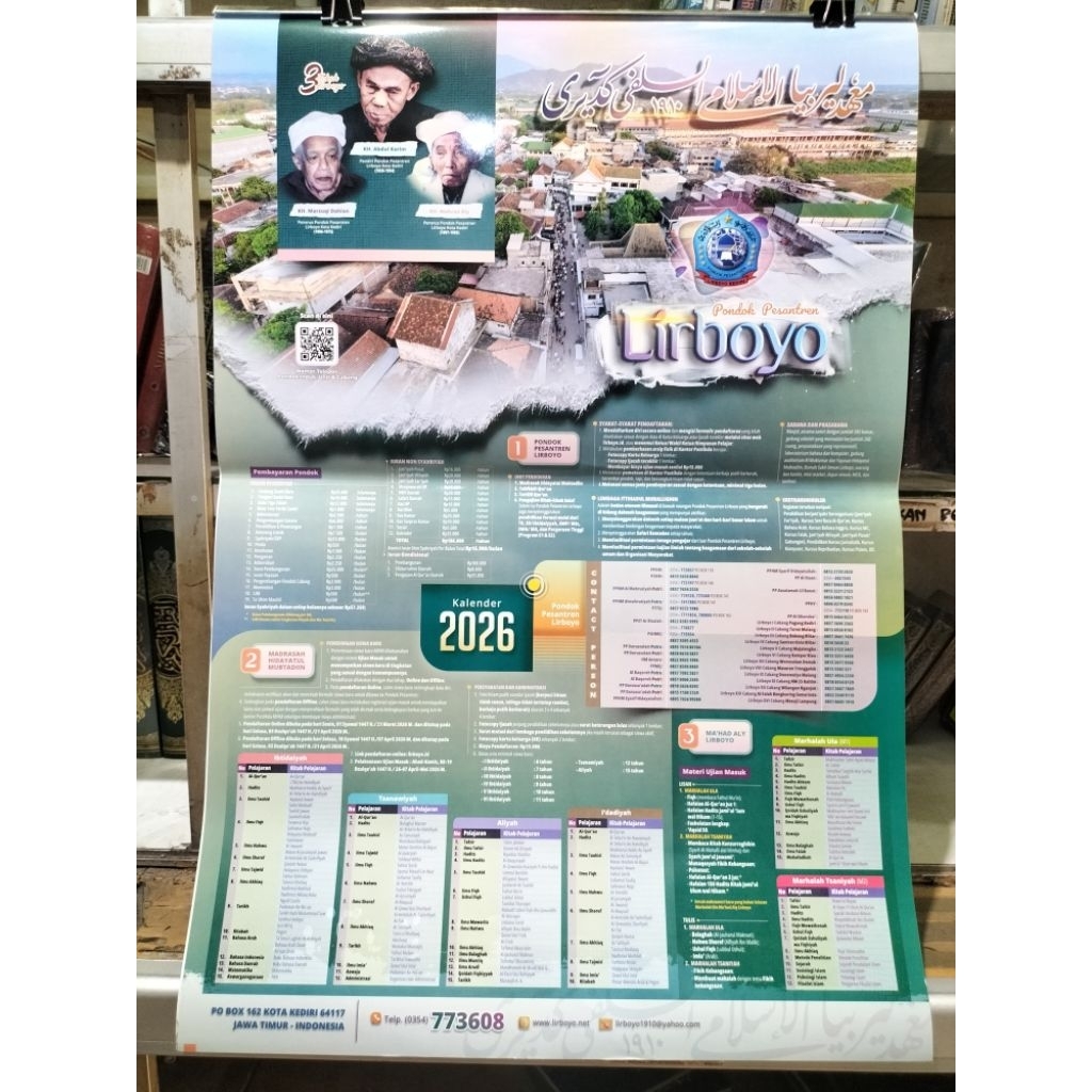 Kalender Lirboyo 2026 terbaruu