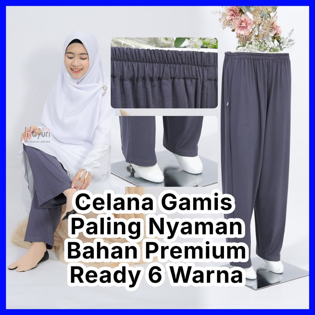 Inner Gamis Adem Lembut Fit XXL Celamis Syar'i Rayon Premium