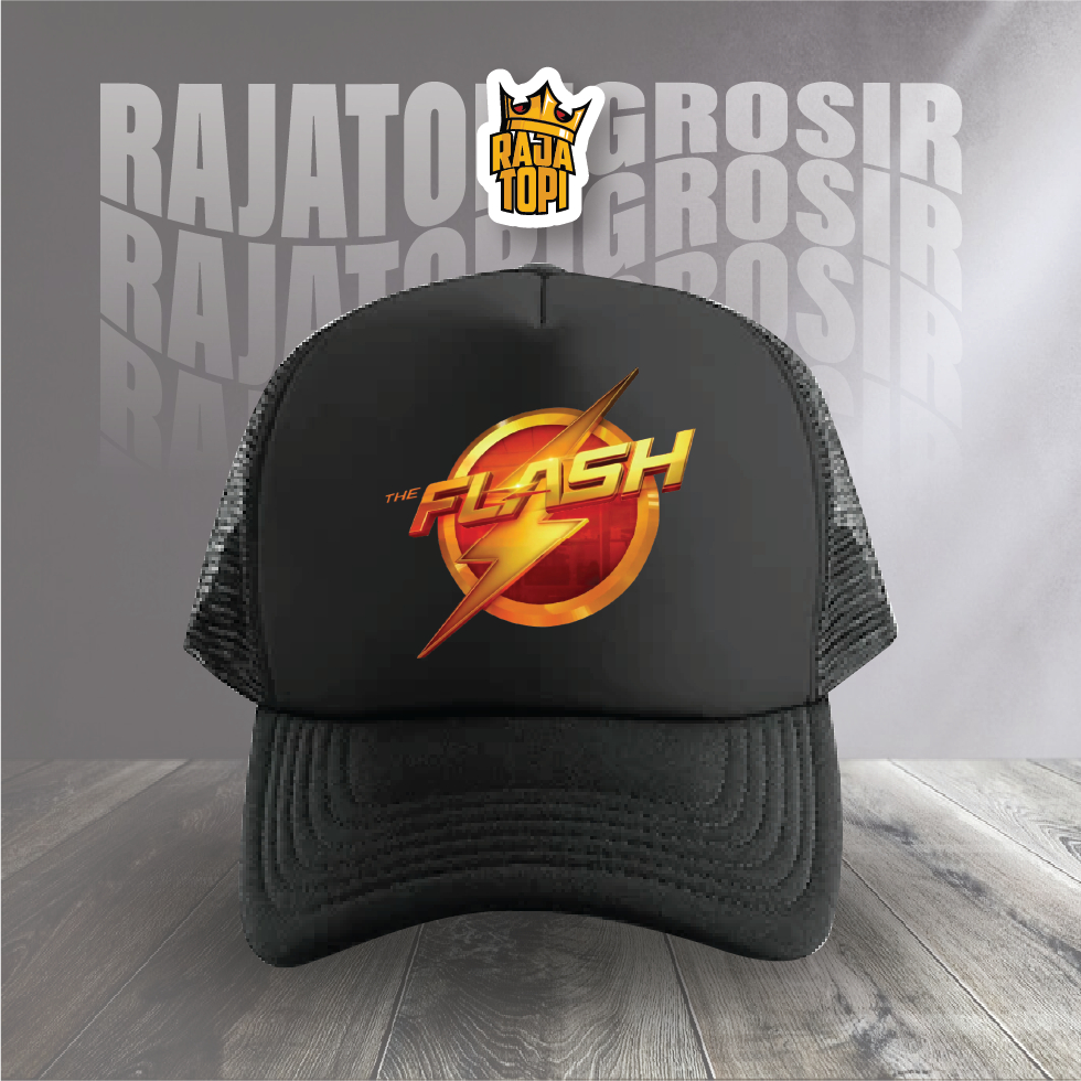 Topi superhero unisex/ topi custom satuan /topi superhero THE FLASH