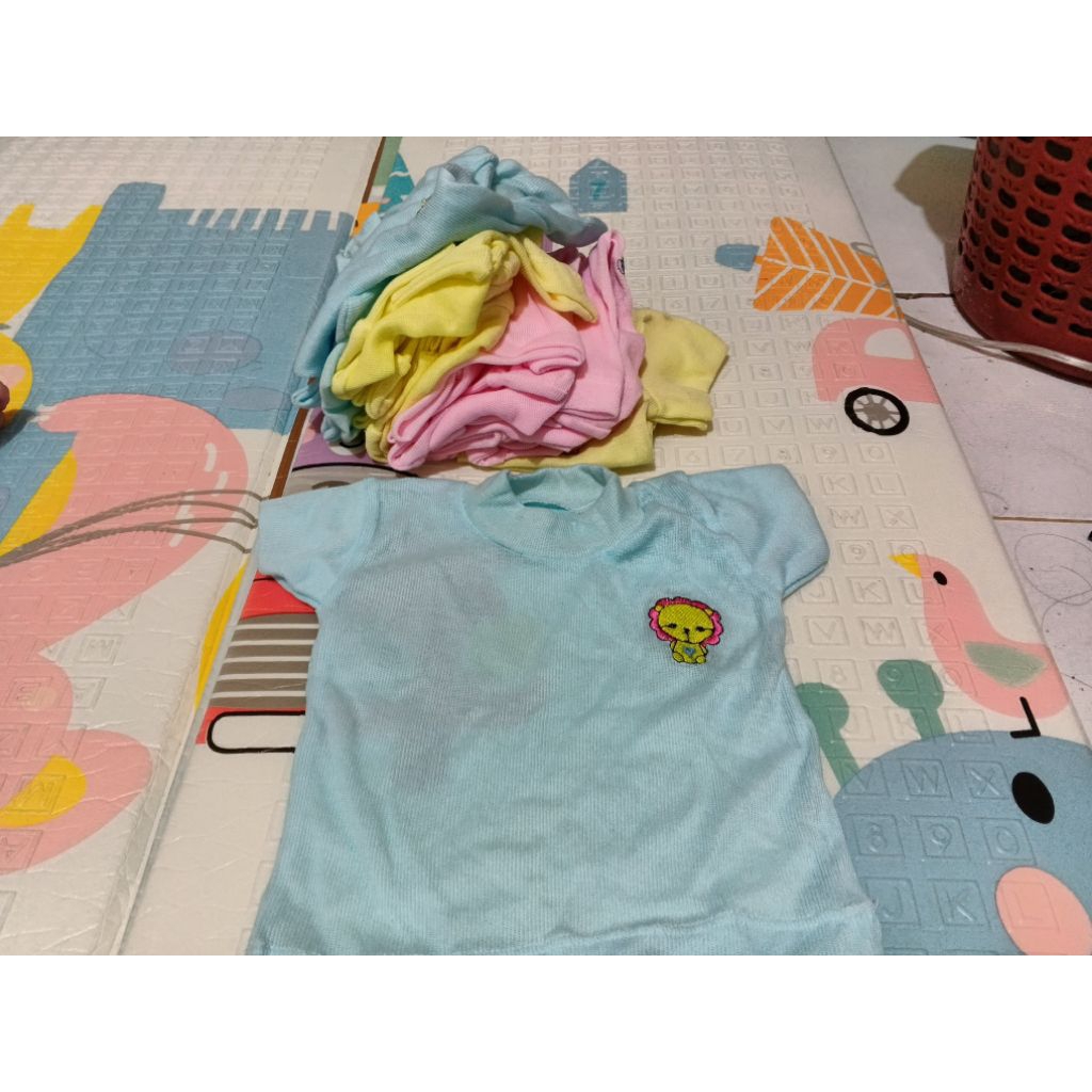 baju bayi sehari-hari 0-6 bulan 1 lusin