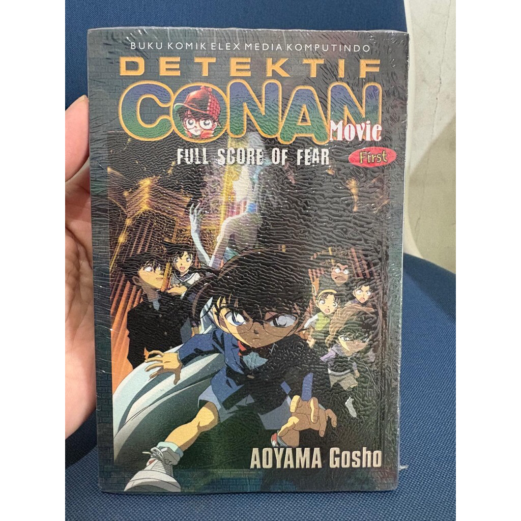 buku komik berwarna detektif conan full score of fear