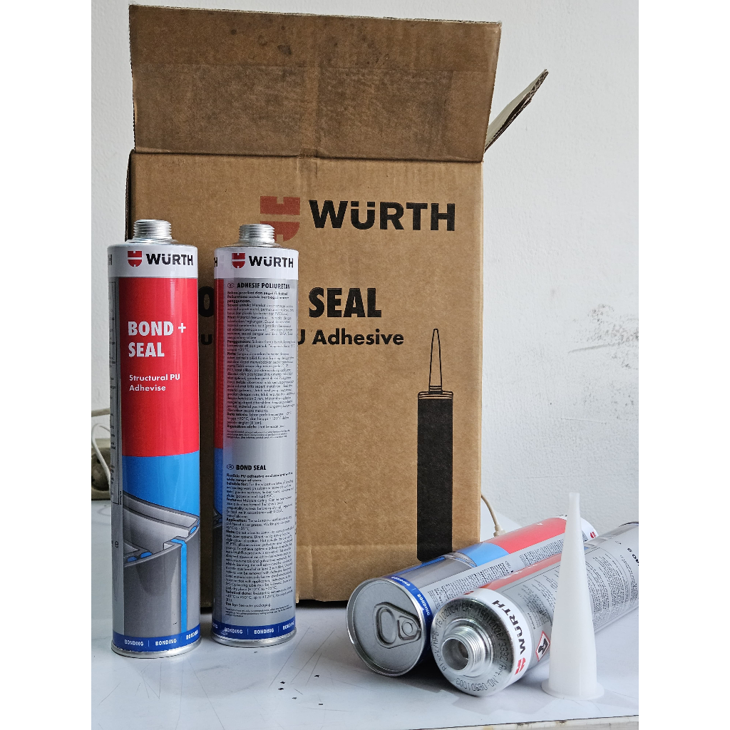 WURTH Lem Kaca Bond Seal Wurth Hitam 310ml /Lem Kaca Wurth /TROPIC