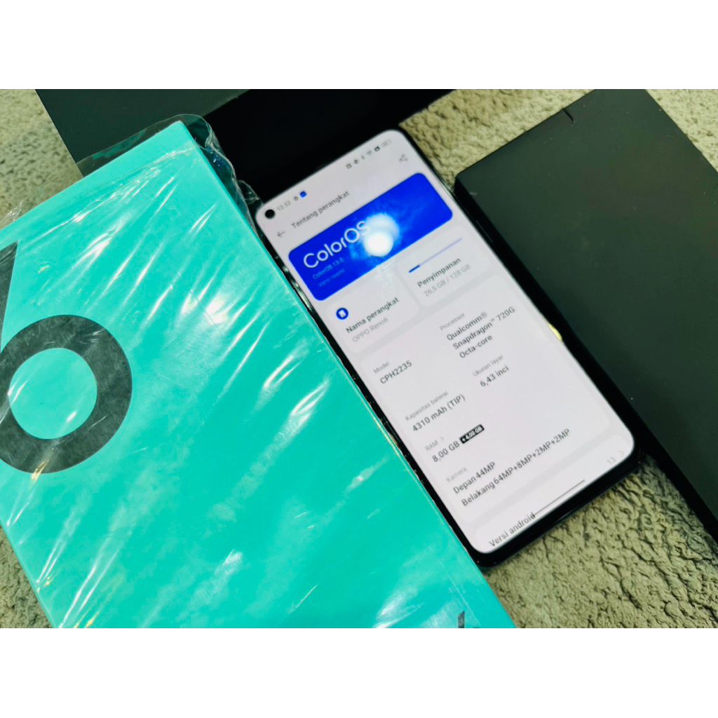 Oppo Reno 6 Ram 8/128gb