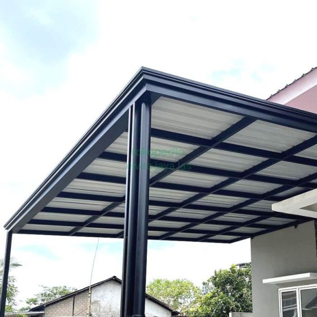 kanopi besi hollo galvanis