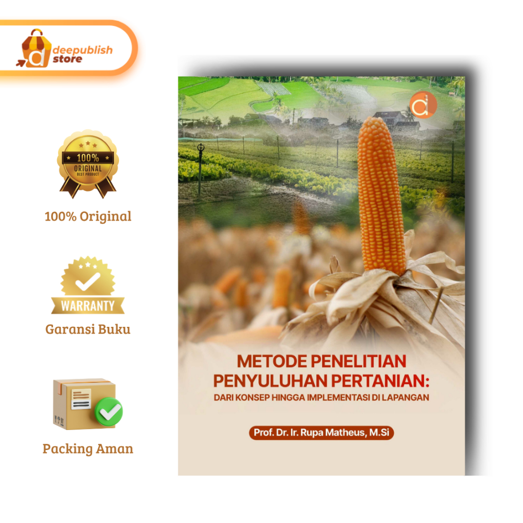 Deepublish - Buku Metode Penelitian Penyuluhan Pertanian - Buku Pertanian