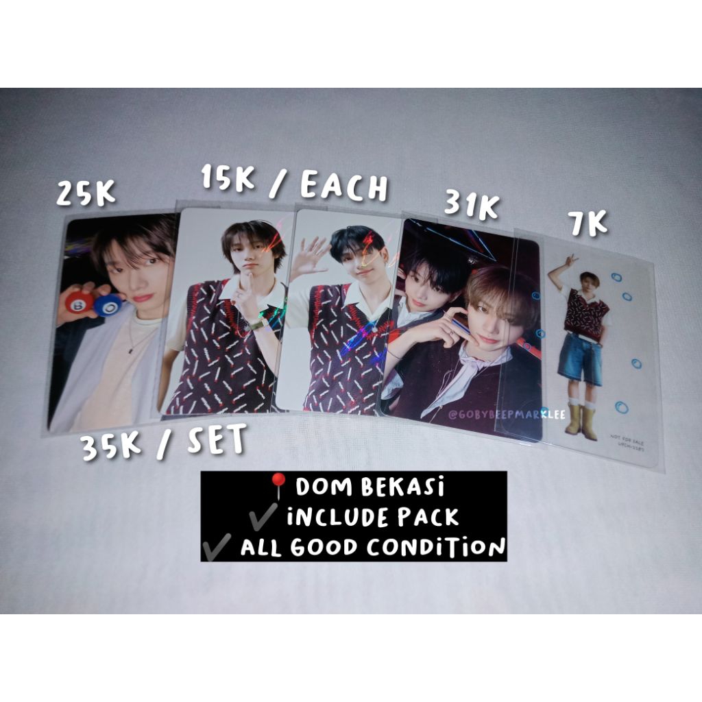 PC PHOTOCARD BOYNEXTDOOR BOYLIFE SUNGHO STANDARD SELCA HOLO, JAEHYUN STANDARD HOLO, UNIT DDINGDONGZ,