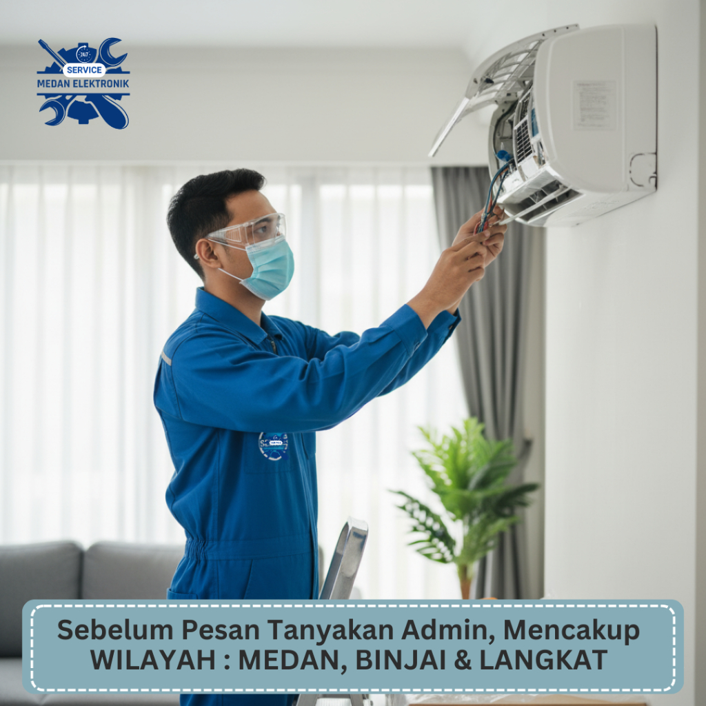 Jasa Bongkar Pasang AC Pindah Medan / Jasa Bongkar Pasang AC Binjai / Bongkar Pasang AC Langkat / Bo