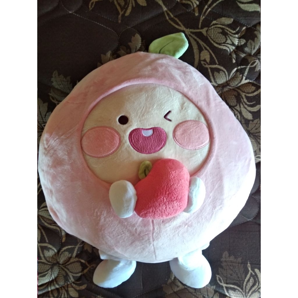 Bantal boneka jumbo apeach ori kakao friends
