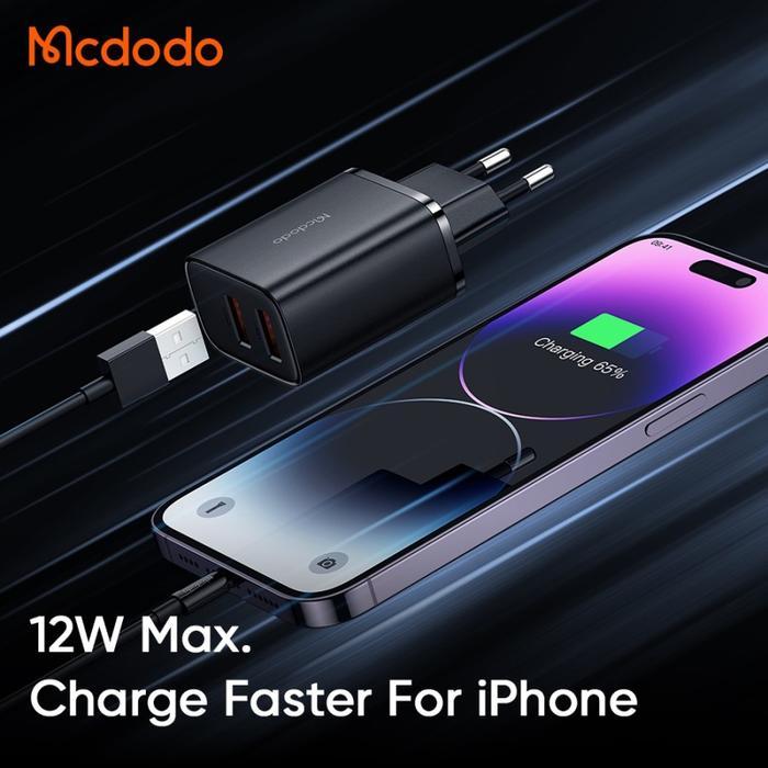 ADAPTOR CHARGER IPHONE 8 X XR XS PD FAST CHARGING 18W MCDODO CH-689