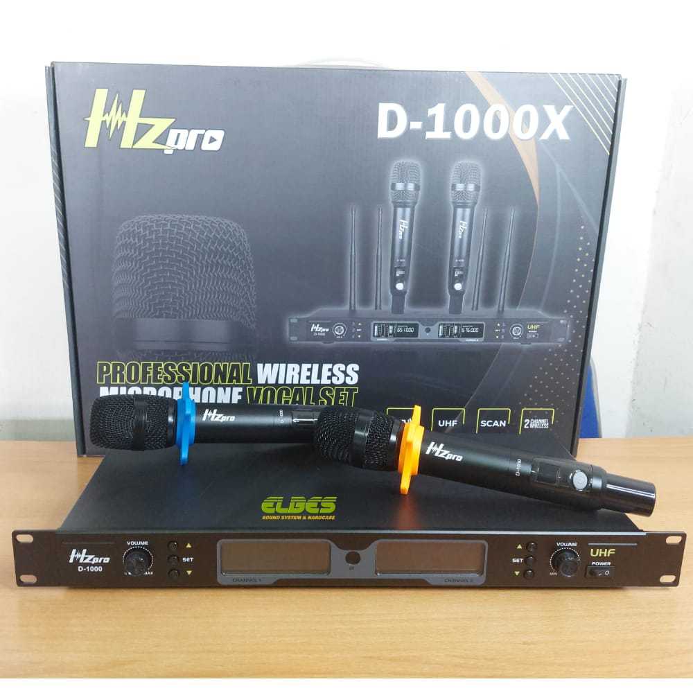 Mic wireless HZPRO D1000X micropon HZ pro D-1000X wireless