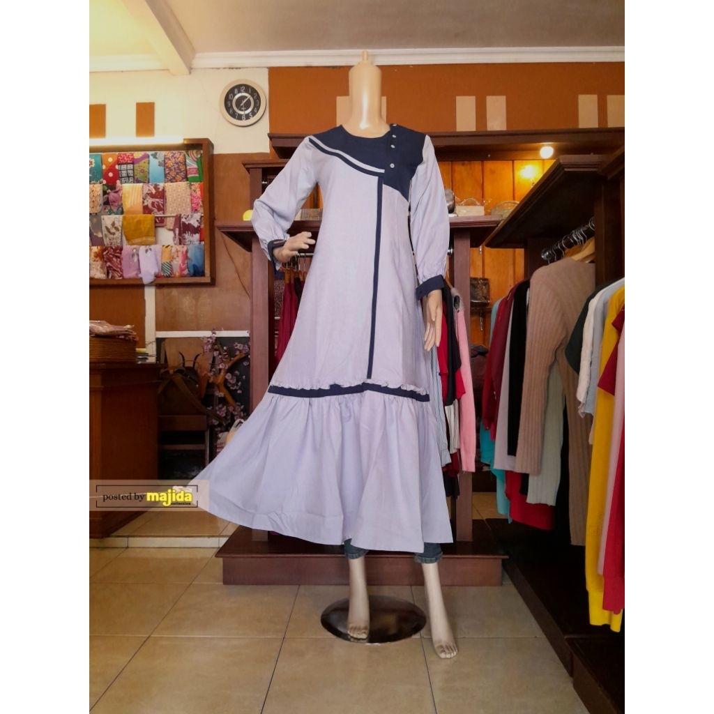 (MAJIDA) GAMIS BLUE STAR