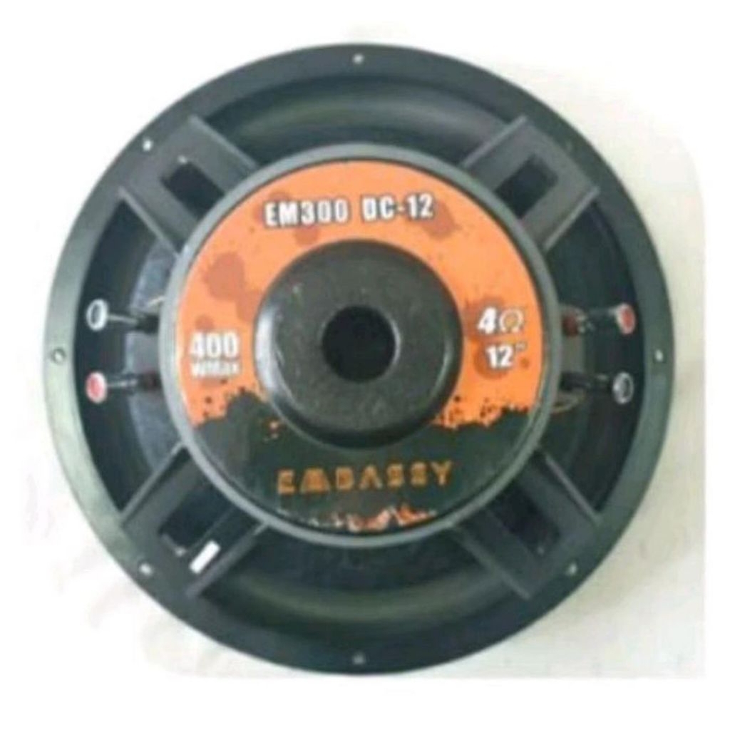 Speaker Subwoofer 12 inch Embassy EM 300 DC12 Original