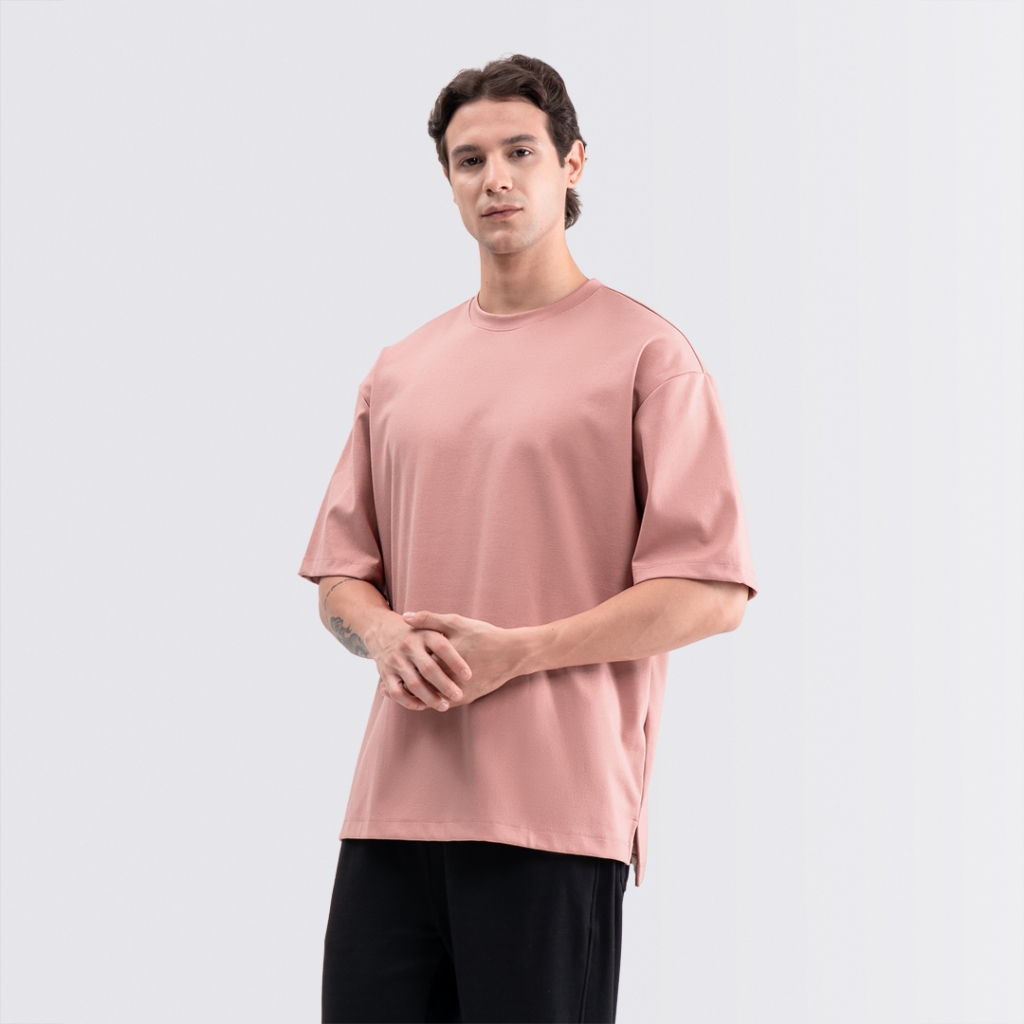 Livehaf - Boxy Ease Tee Dusty Pink