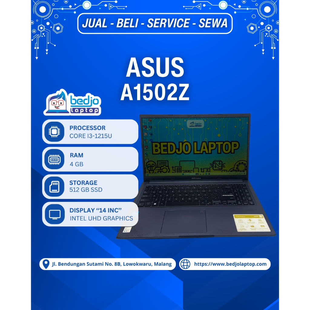 Laptop ASUS A1502Z TOUCHSCREEN, LAPTOP ASUS A1502Z 4jutaan, Laptop ASUS A1502Z murah core i3