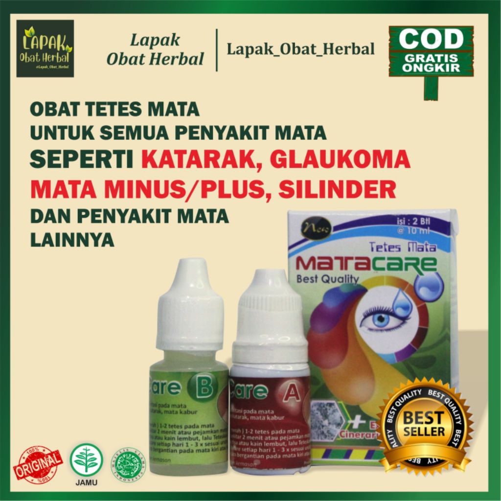 MATACARE TETES obat katarak asli 100% original