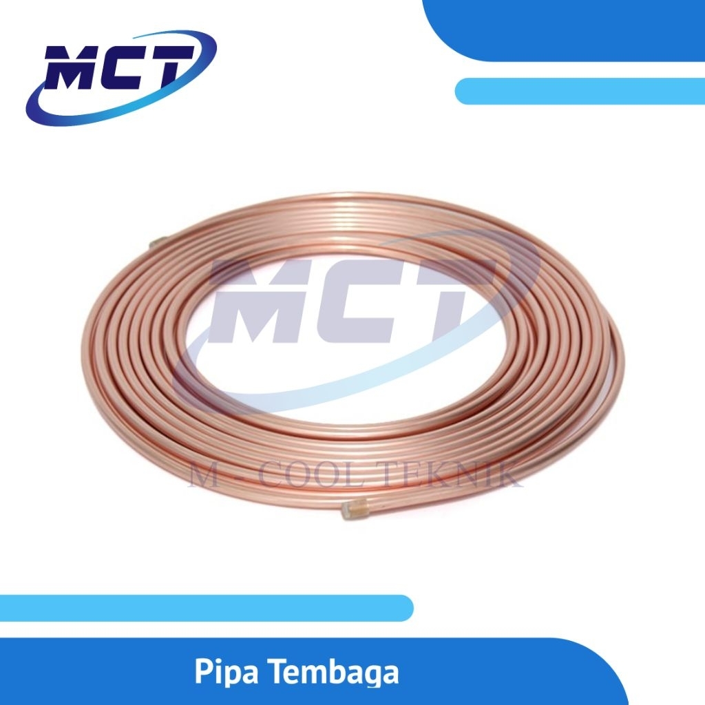 Pipa Tembaga 1/4 3/16 5/16 3/8 Rollan Per Roll