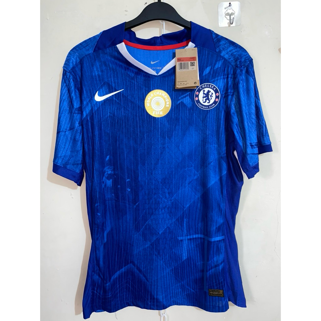 [FLASH SALE] Jersey Chelsea Home 25/26 Player Issue +  Nameset Delap #9 + patch WC + chelsea foundat