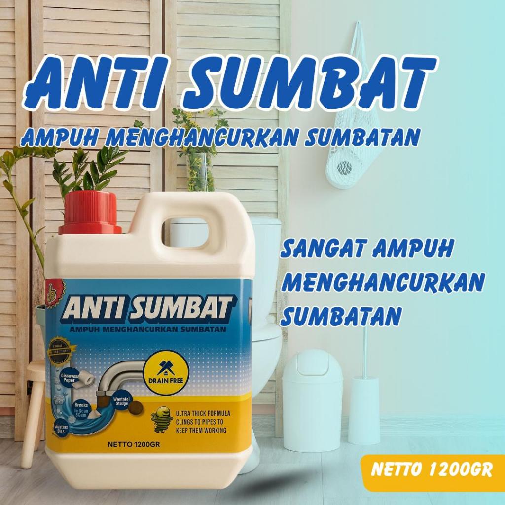 Drain Free Anti Sumbat WC Wastafel Ampuh Cepat
