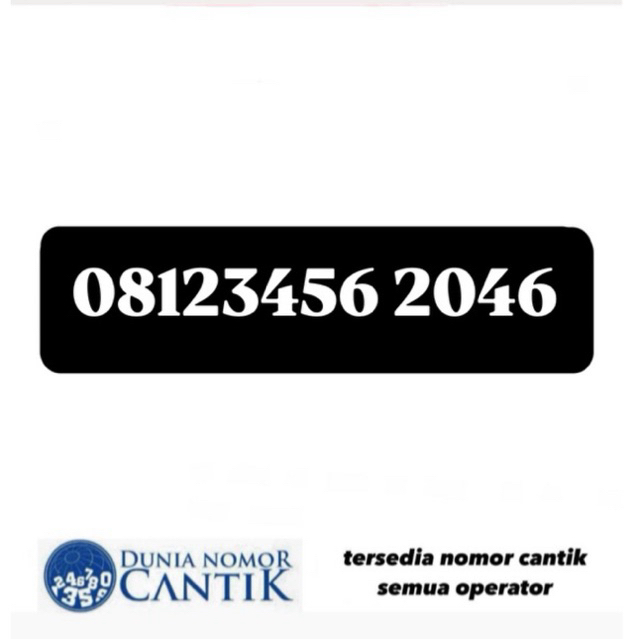 nomor cantik simpati telkomsel 123456