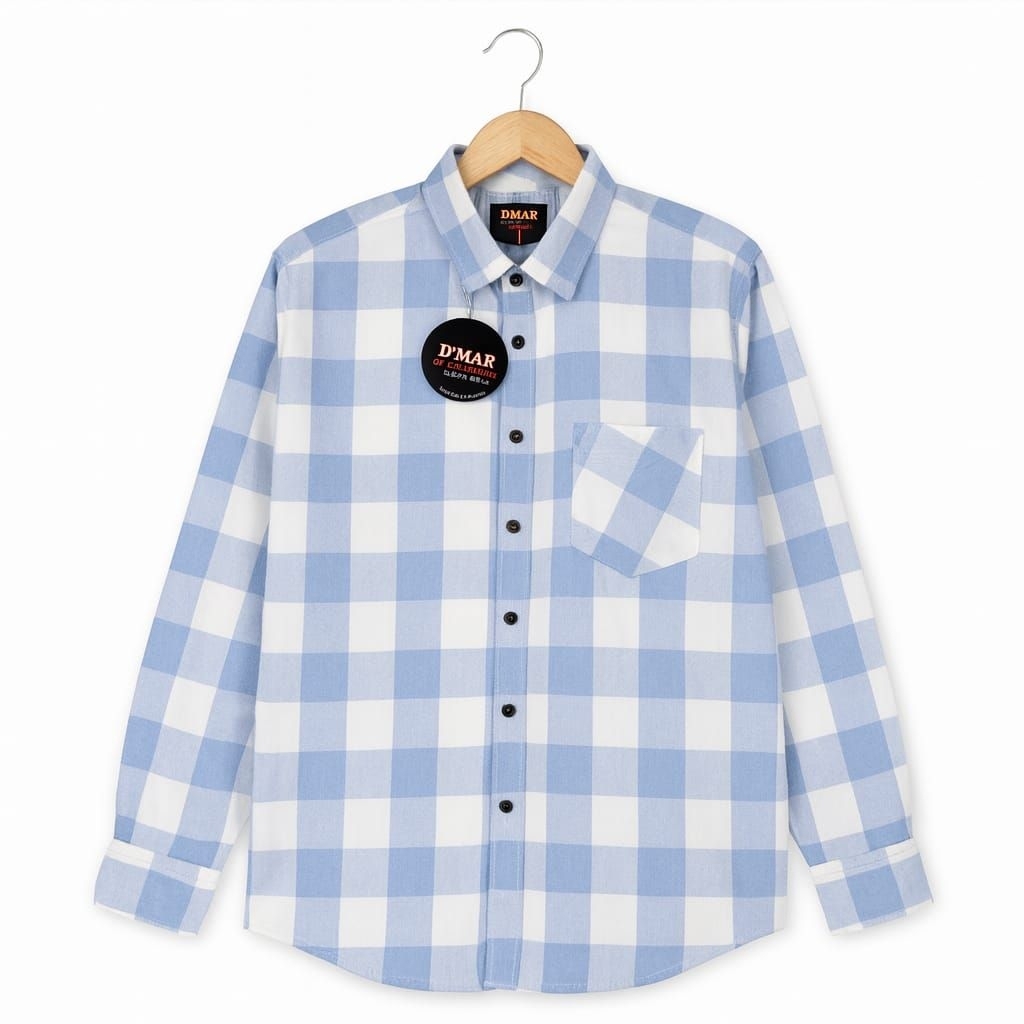 Kemeja Flanel Wanita Lengan Panjang Oversize - Motif Kotak Korea Casual