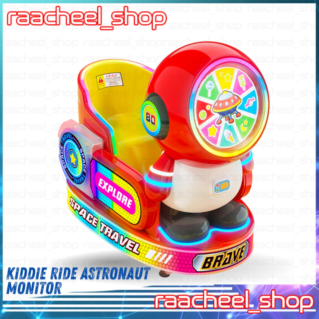 TERMURAH Cepat Balik Modal Kiddie Ride Odong Odong Coin Astronaut With Monitor