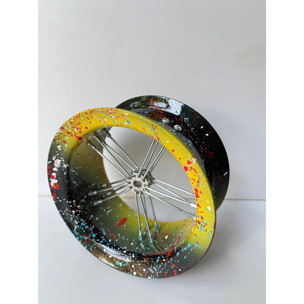 (TERMURAH) BLADU RACING ABSTRAK