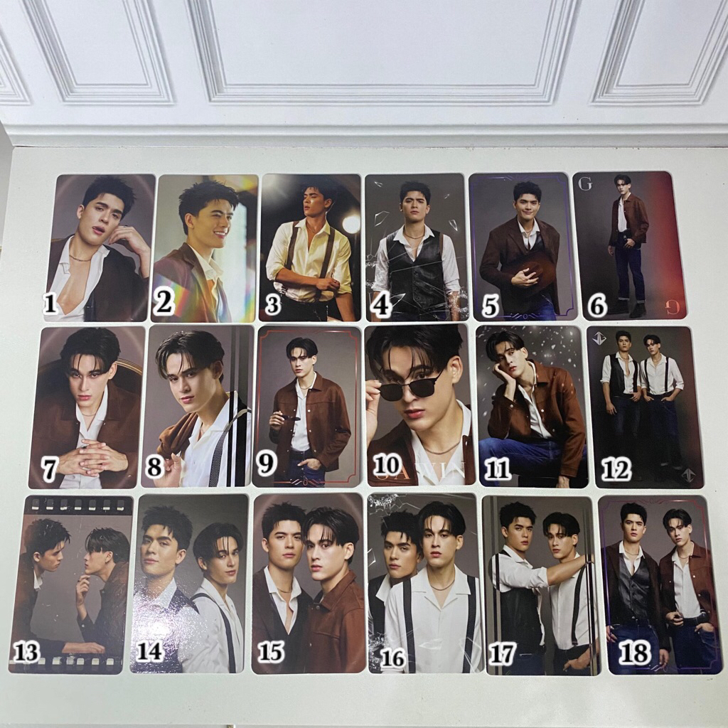 Collectible Card Joss Gawin Invincible Fancon Photocard JossGawin Gmmtv Official Joss Wayar Gawin Ca