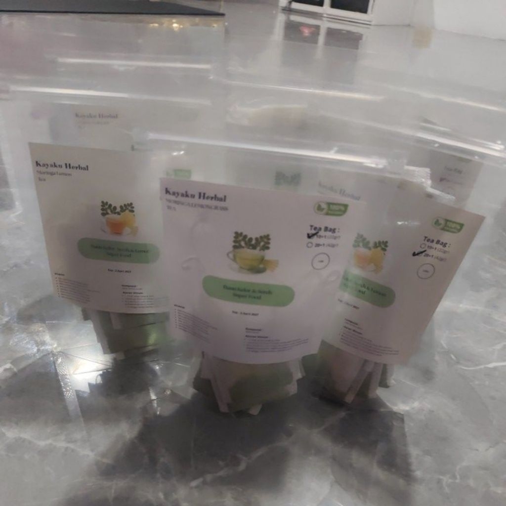 Teh Jahe Merah, Sereh, Lemon