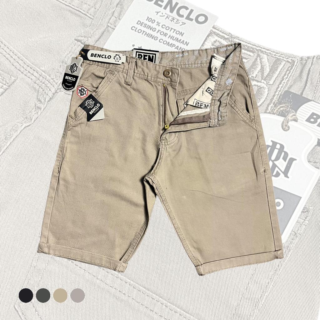 Celana Pendek Chinos Benclo Lokal Brand Original Model Terbaru