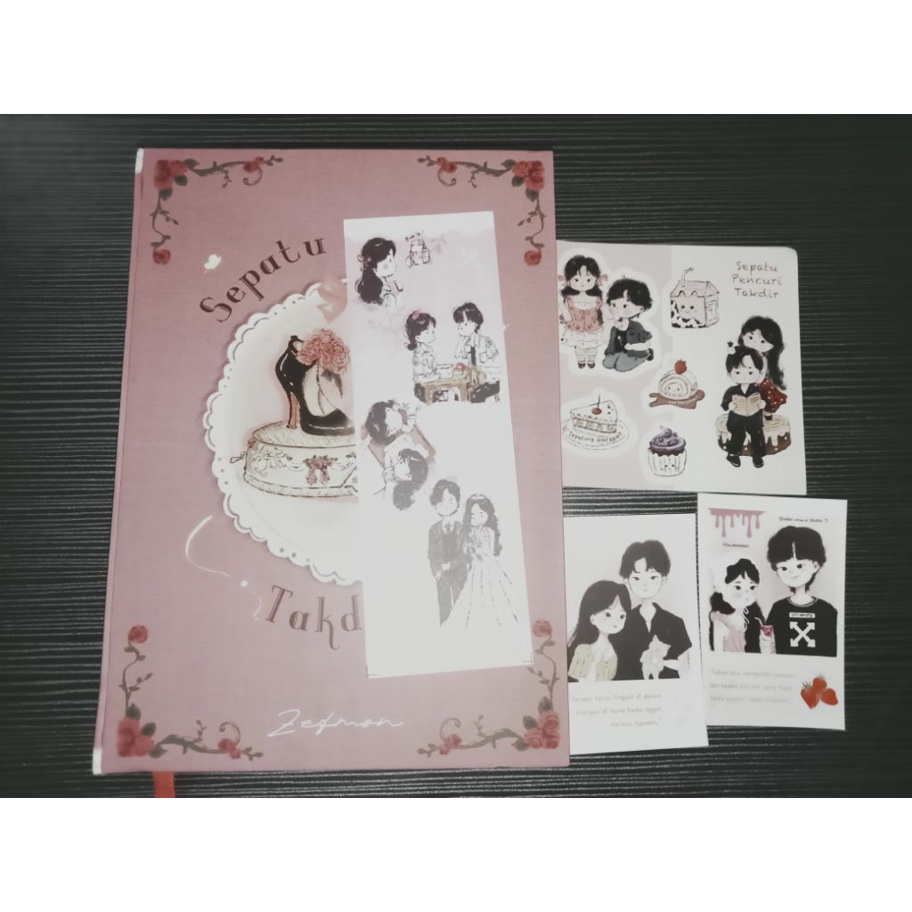 Preloved novel sepatu pencuri takdir (zepmon)