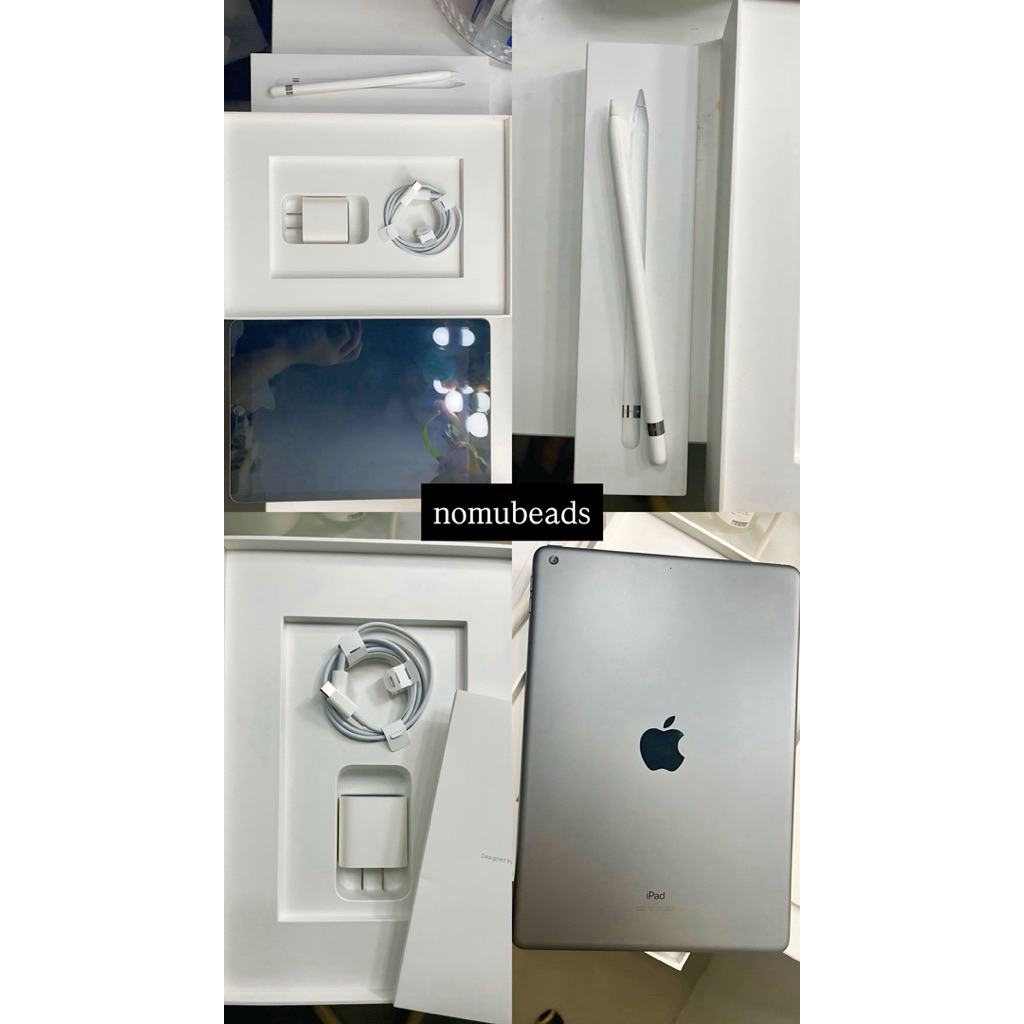 Ipad 9 256 gb Space gray Second Apple Pencil 1st gen